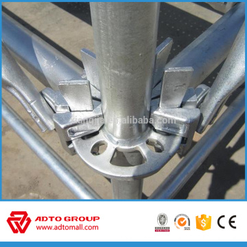 Material de construção Safty do sistema de andaimes ringlock de aço fabricados na China